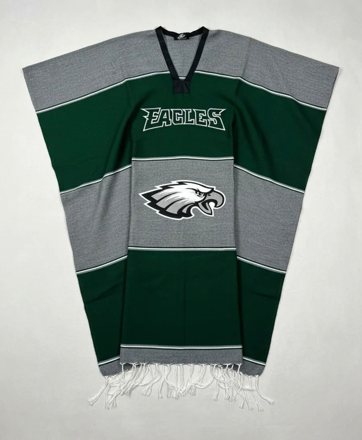 Philadelphia Eagles Jorongo Sarape Poncho Artesanal Winter