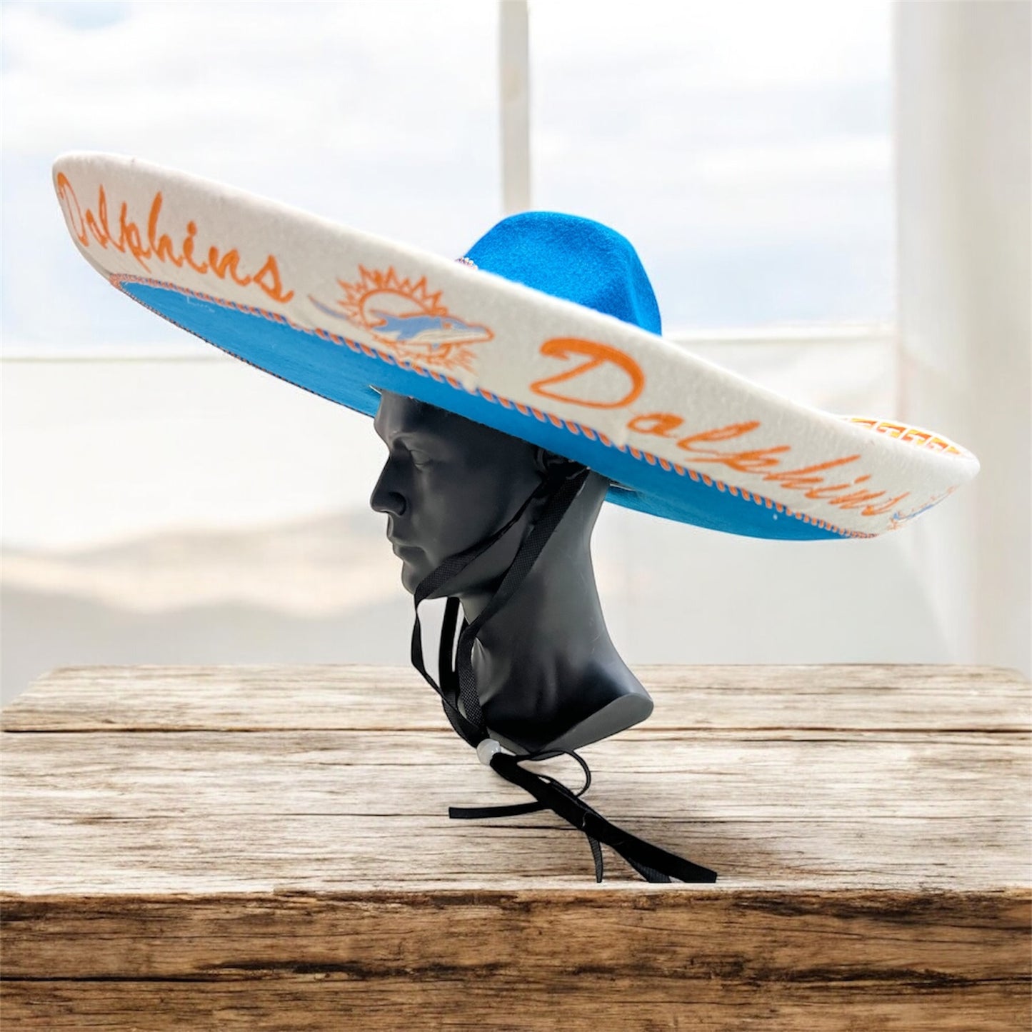 Miami Dolphins Mexican Charro Hat Sombrero Mariachi Adult One Size