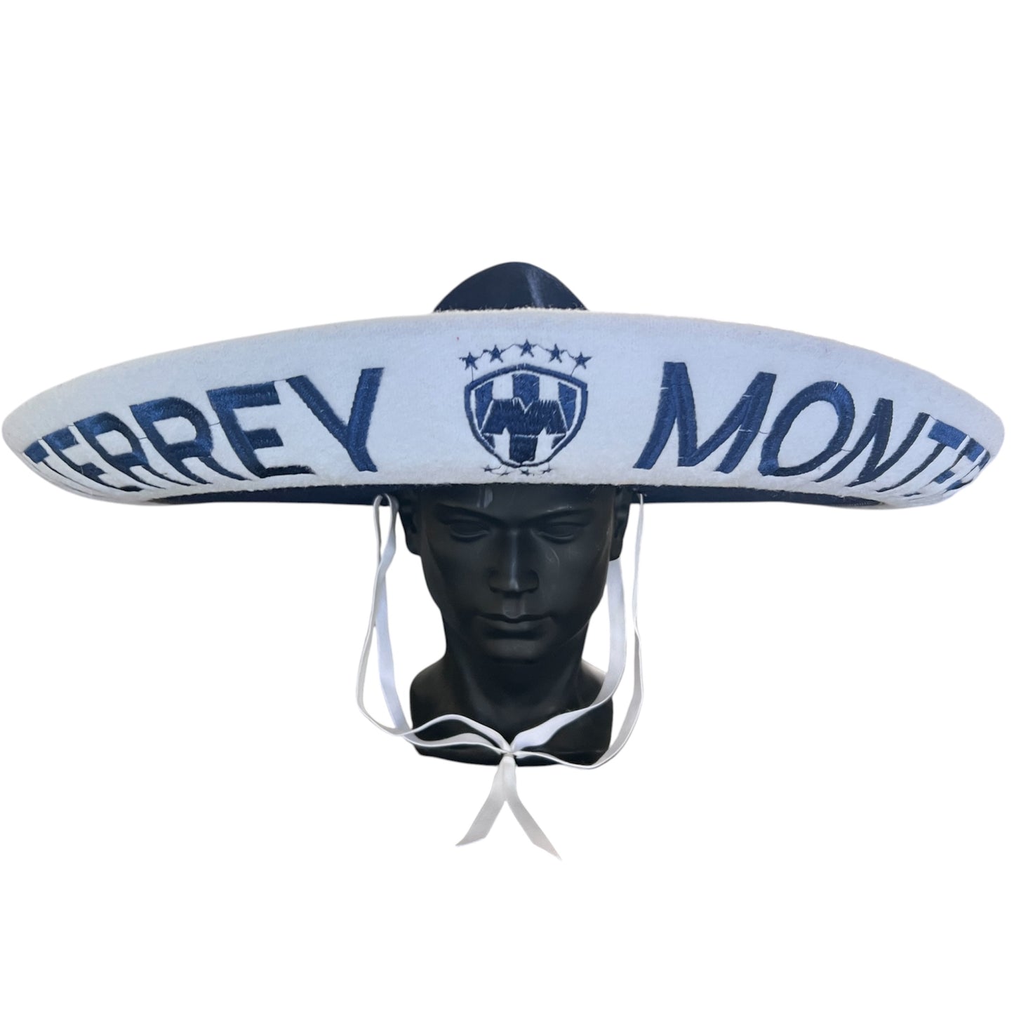 Rayados de Monterrey Futbol Soccer Mexican Charro Hat Sombrero Mariachi Adult One Size