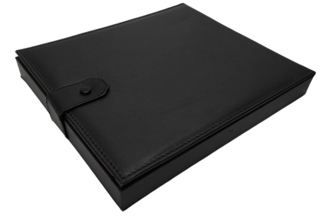 Kiss Band Dominoes Set in Faux Leather Case Domino Rock and Roll