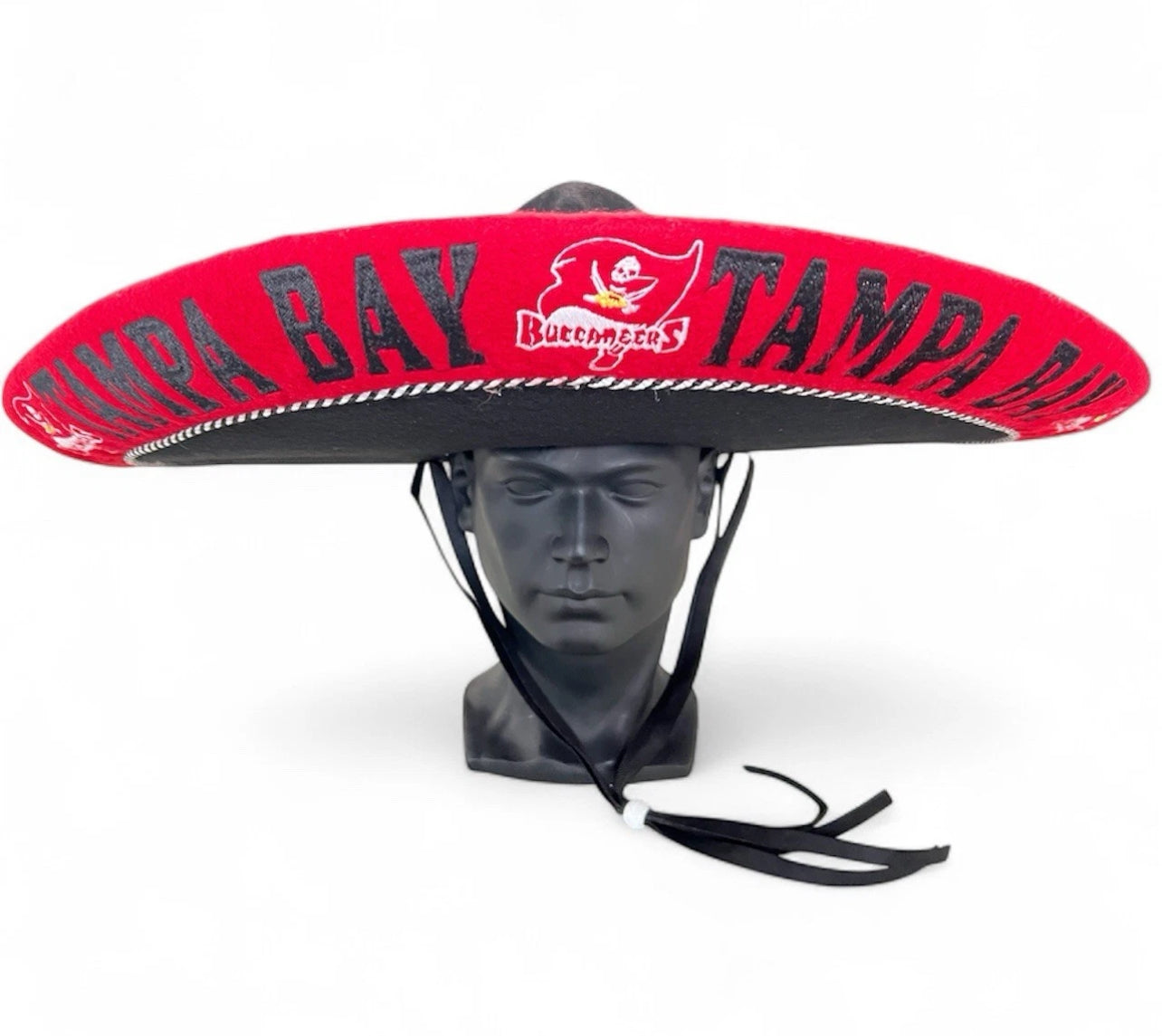 Tampa Bay Buccaneers Mexican Charro Hat Sombrero Mariachi Adult One Size