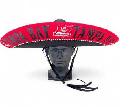 Tampa Bay Buccaneers Mexican Charro Hat Sombrero Mariachi Adult One Size