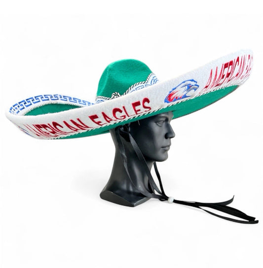 Philadelphia American Eagles Mexican Charro Hat Sombrero Mariachi Adult One Size