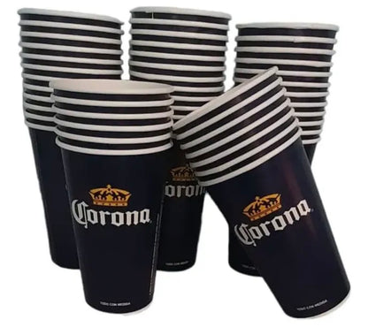 Disposable Corona cups 1300ml Beer or Micheladas 100Pcs