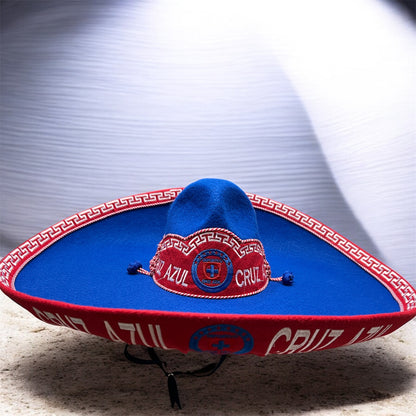 Cruz Azul Futbol Soccer Mexican Charro Hat Sombrero Mariachi Adult One Size La Maquina