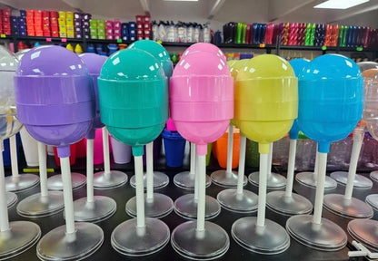 Lollipop Dulcero 10ct Plastic Table Centerpiece Party Candy Favor Pastel Paleta