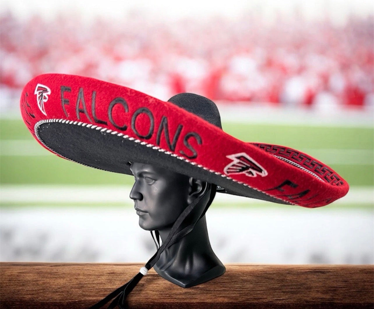 Atlanta Falcons Mexican Charro Hat Sombrero Mariachi Adult One Size