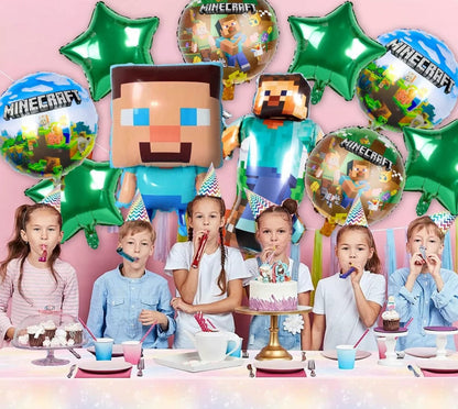 10 Pcs. Balloons Globos de Video Juegos Fiesta Cumpleaños Birthday Party