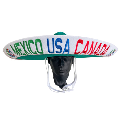 Mexico USA Canada FIFA World Cup Charro Hat OSFA Sombrero Copa del Mundo