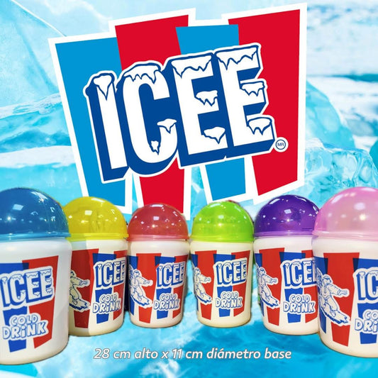 Icee Cup Icee Chela Vaso Michelada Cocktail Mix Drink 2L Random Colors (20 Cups)