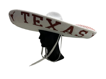 Texas Longhorns Austin UT Mexican Charro Hat Sombrero Mariachi Adult Unisex One Size