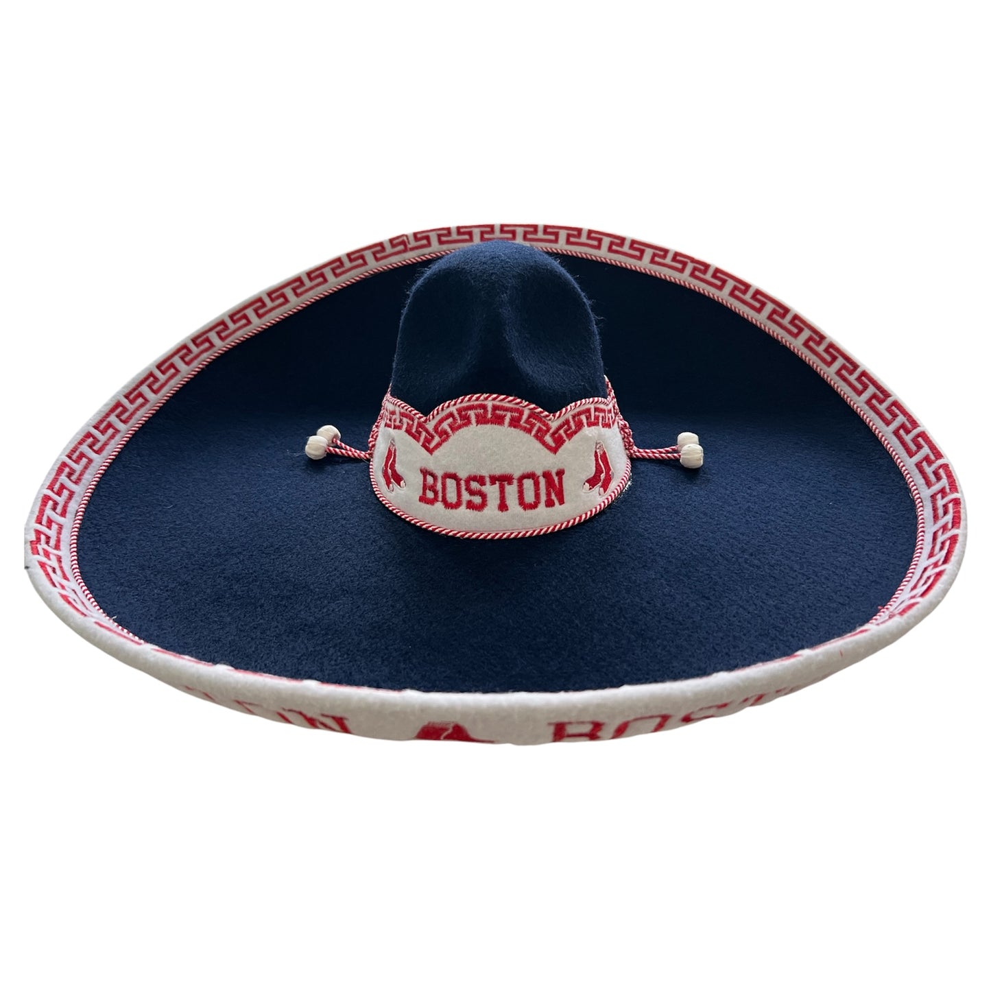 Boston Red Sox Baseball Mexican Charro Hat Sombrero Mariachi Adult One Size