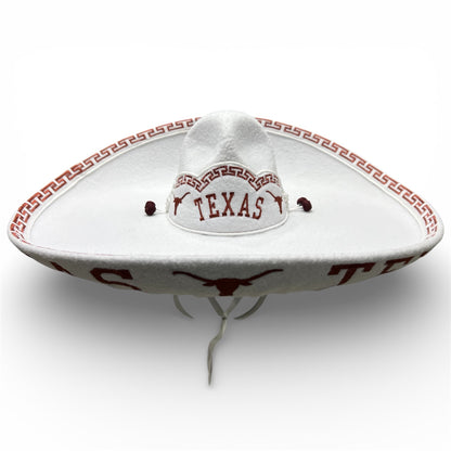 Texas Longhorns Austin UT Mexican Charro Hat Sombrero Mariachi Adult Unisex One Size