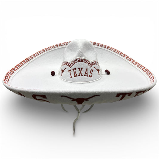 Texas Longhorns Austin UT Mexican Charro Hat Sombrero Mariachi Adult Unisex One Size