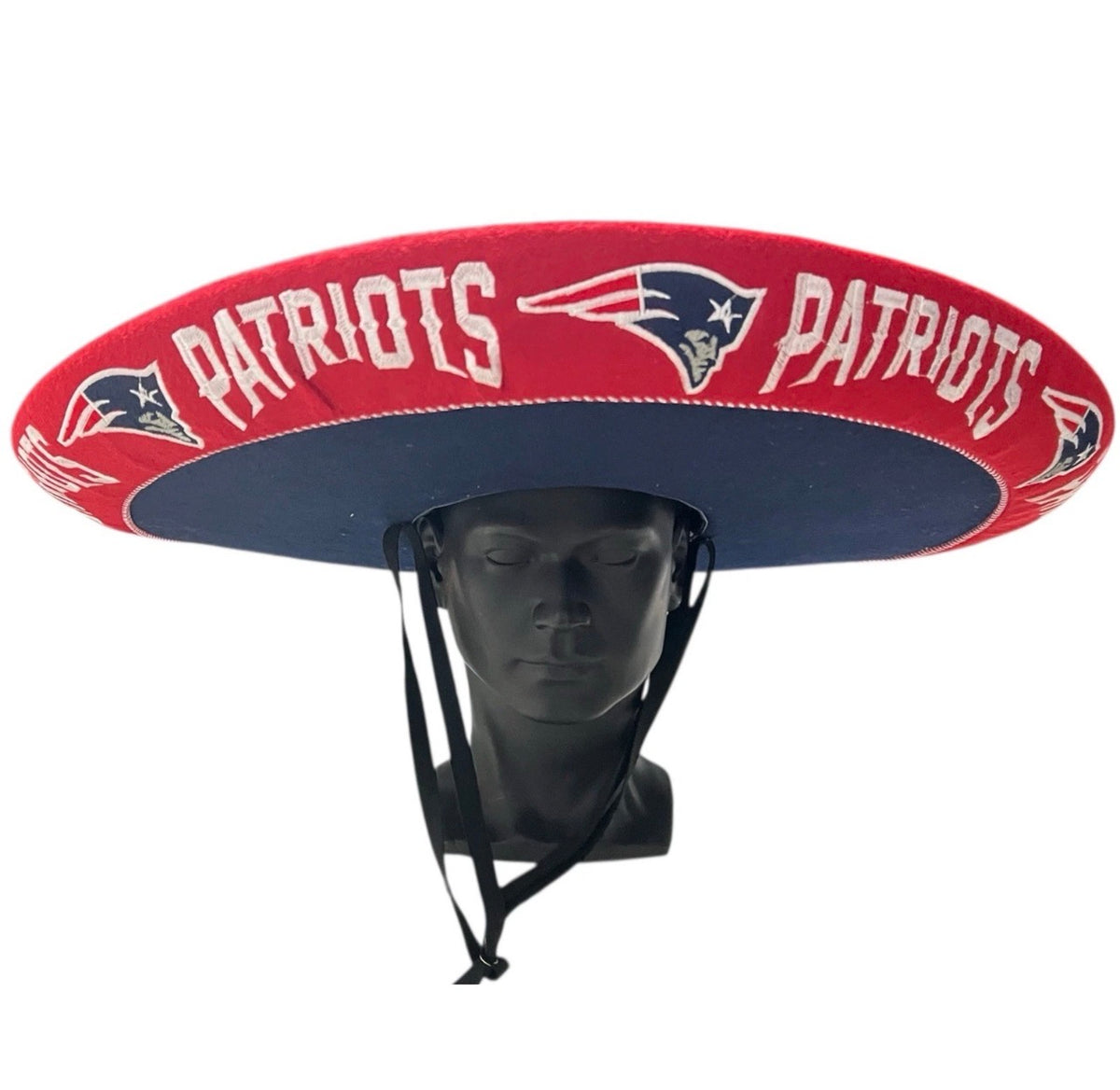 New England Patriots Mexican Charro Hat Sombrero Mariachi Adult One Size