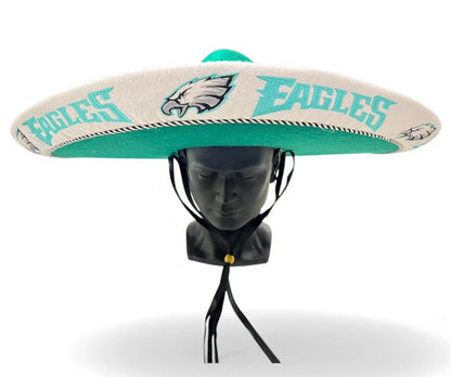 Philadelphia Eagles Mexican Charro Hat Sombrero Mariachi Adult One Size