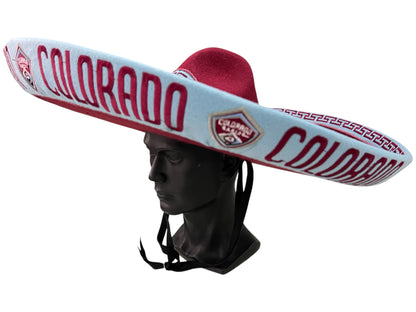 Colorado Rapids Soccer Mexican Charro Hat Sombrero Mariachi Adult One Size MLS