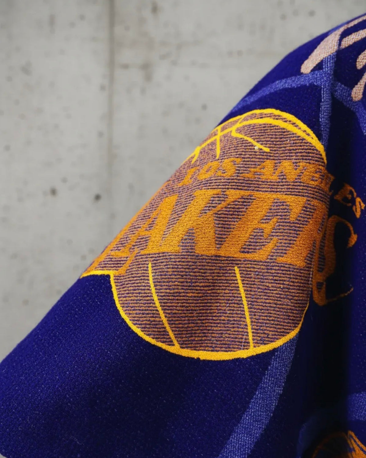 Los Angeles Lakers LA Jorongo Sarape Artesanal Mexican Poncho Hoodie