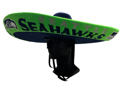 Seattle Seahawks Mexican Charro Hat Sombrero Mariachi Adult One Size