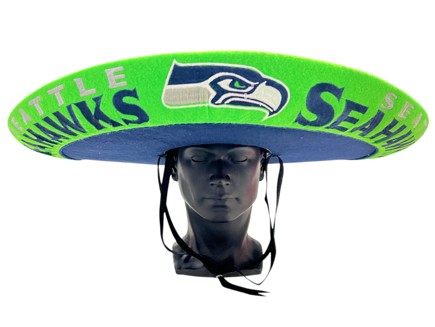 Seattle Seahawks Mexican Charro Hat Sombrero Mariachi Adult One Size