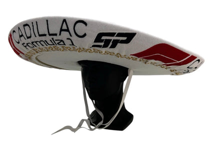 Checo Perez F1 Cadillac Mexican Charro Hat Sombrero Mariachi Adult One Size