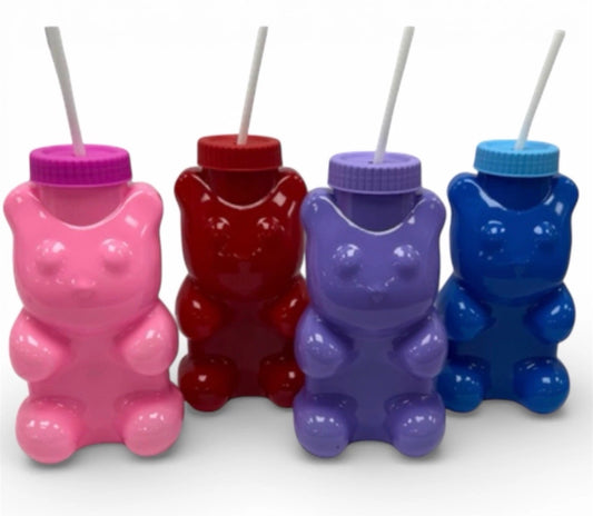 Gummy Bear Birthday Party Cups Panda Pandita Vasos 850ml Random Colors 10pcs