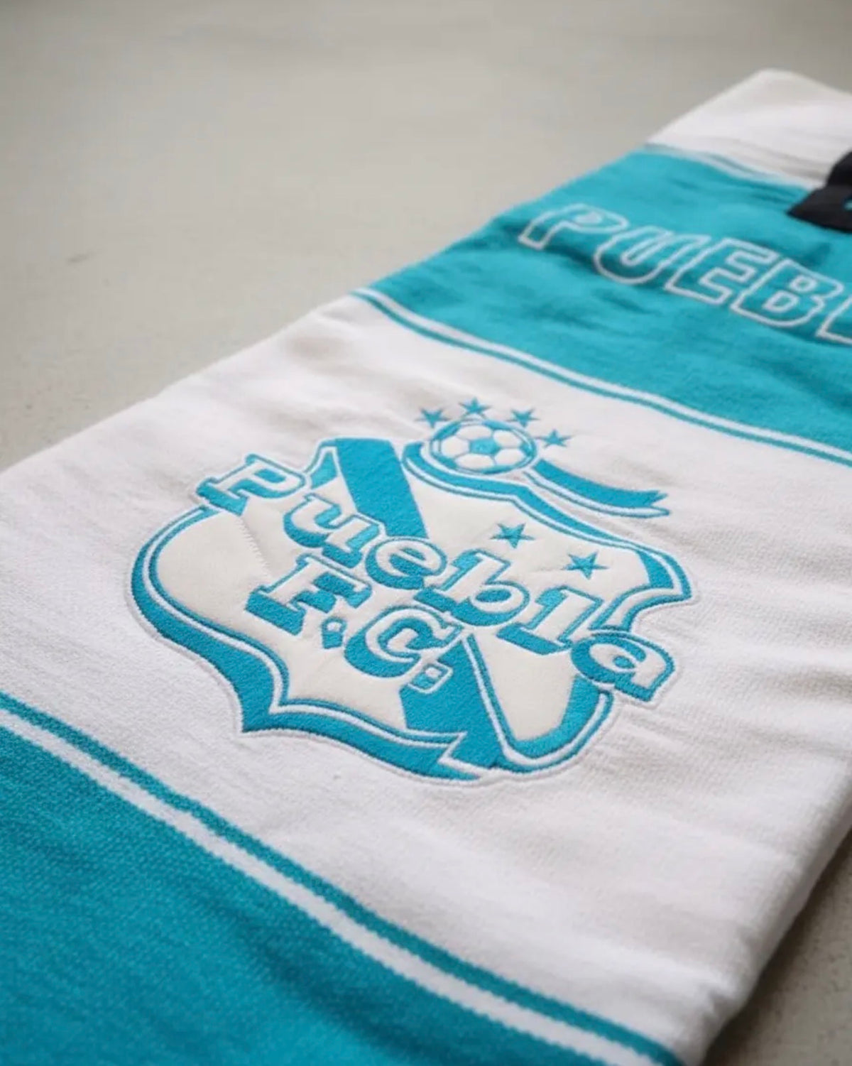 Puebla FC Jorongo Sarape Mexican Poncho Artesanal Winter