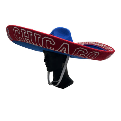 Chicago Cubs Baseball Mexican Charro Hat Sombrero Mariachi Adult One Size Illinois