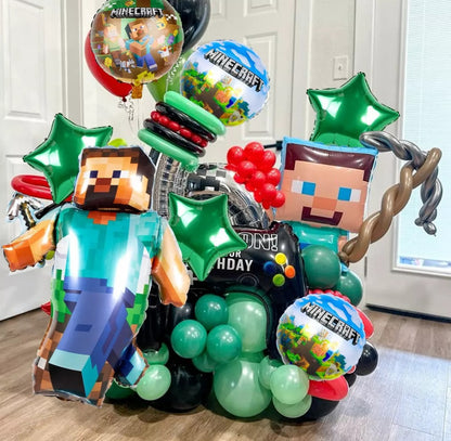 10 Pcs. Balloons Globos de Video Juegos Fiesta Cumpleaños Birthday Party