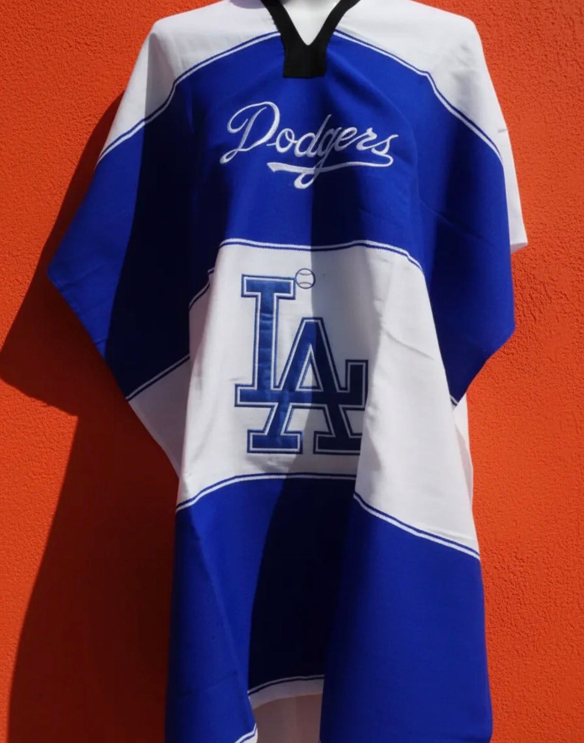 Los Angeles Dodgers LA Jorongo Sarape Artesanal  Mexican Poncho