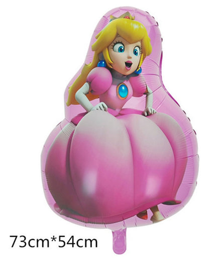 10 Pcs. Balloons Globos Kit de Fiesta Cumpleaños Birthday Party Video Game Girl