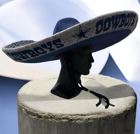 Dallas Cowboys Mexican Charro Hat Sombrero Mariachi Adult One Size