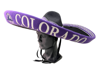 Colorado Rockies Baseball Mexican Charro Hat Sombrero Mariachi Adult One Size MLB