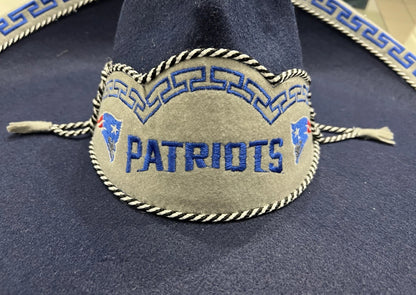 New England Patriots Mexican Charro Hat Sombrero Mariachi Adult One Size