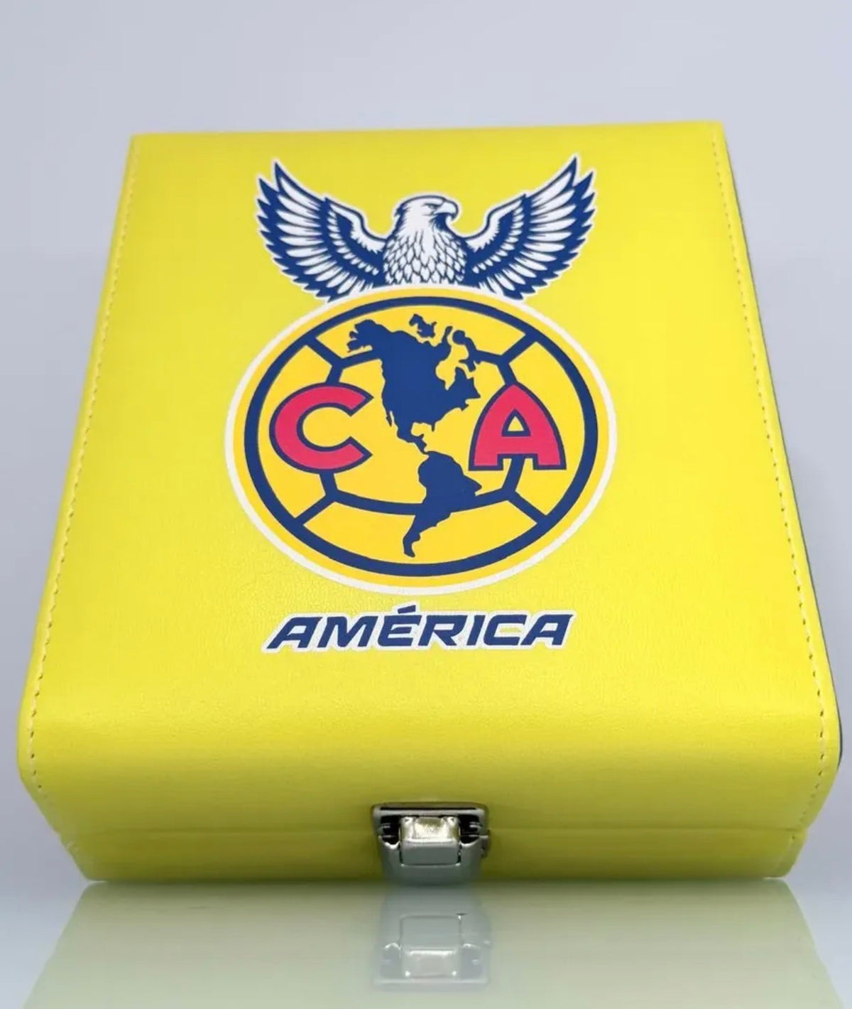 Dominoes Casino Set Aguilas Del America Domino, Cubilete/Dice Set, 2 Barajas/Cards