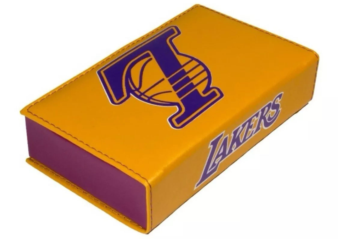 Dominoes Set Los Angeles Lakers Dominoes In a Faux Leather Case Domino