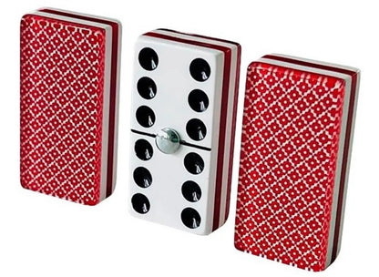 Dominoes Casino Set Dominoes Set + Cubilete, + 2 Barajas/Poker Cards Set