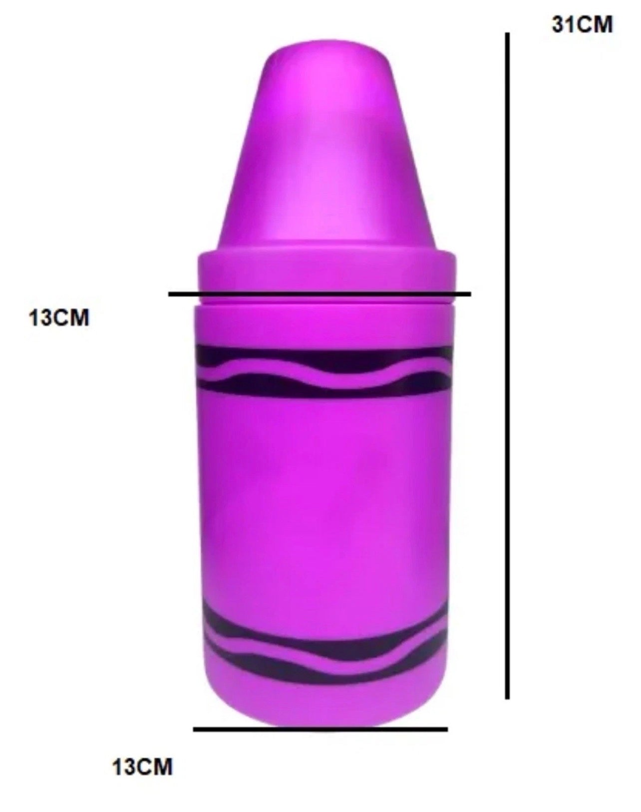 Crayons Cup Dulcero 10pc Plastic Table Centerpiece Party Candy Favor Crayola