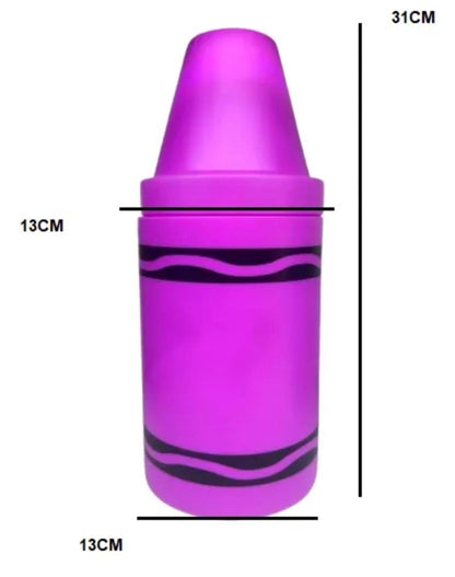 Crayons Cup Dulcero 10pc Plastic Table Centerpiece Party Candy Favor Crayola