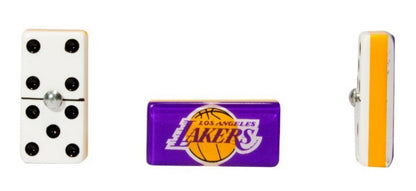 Dominoes Casino Set Los Angeles Lakers Dominoes + Cubilete Domino
