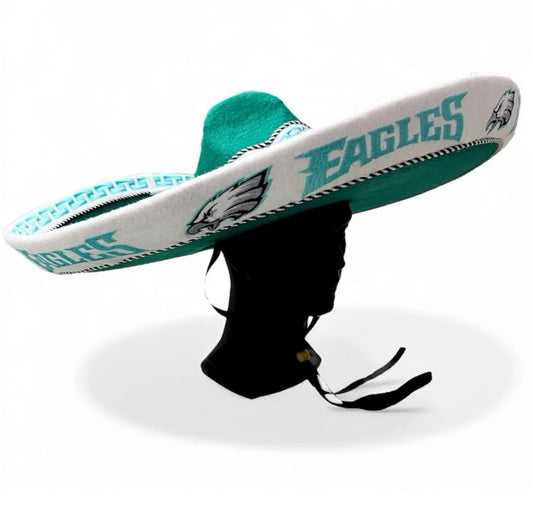 Philadelphia Eagles Mexican Charro Hat Sombrero Mariachi Adult One Size