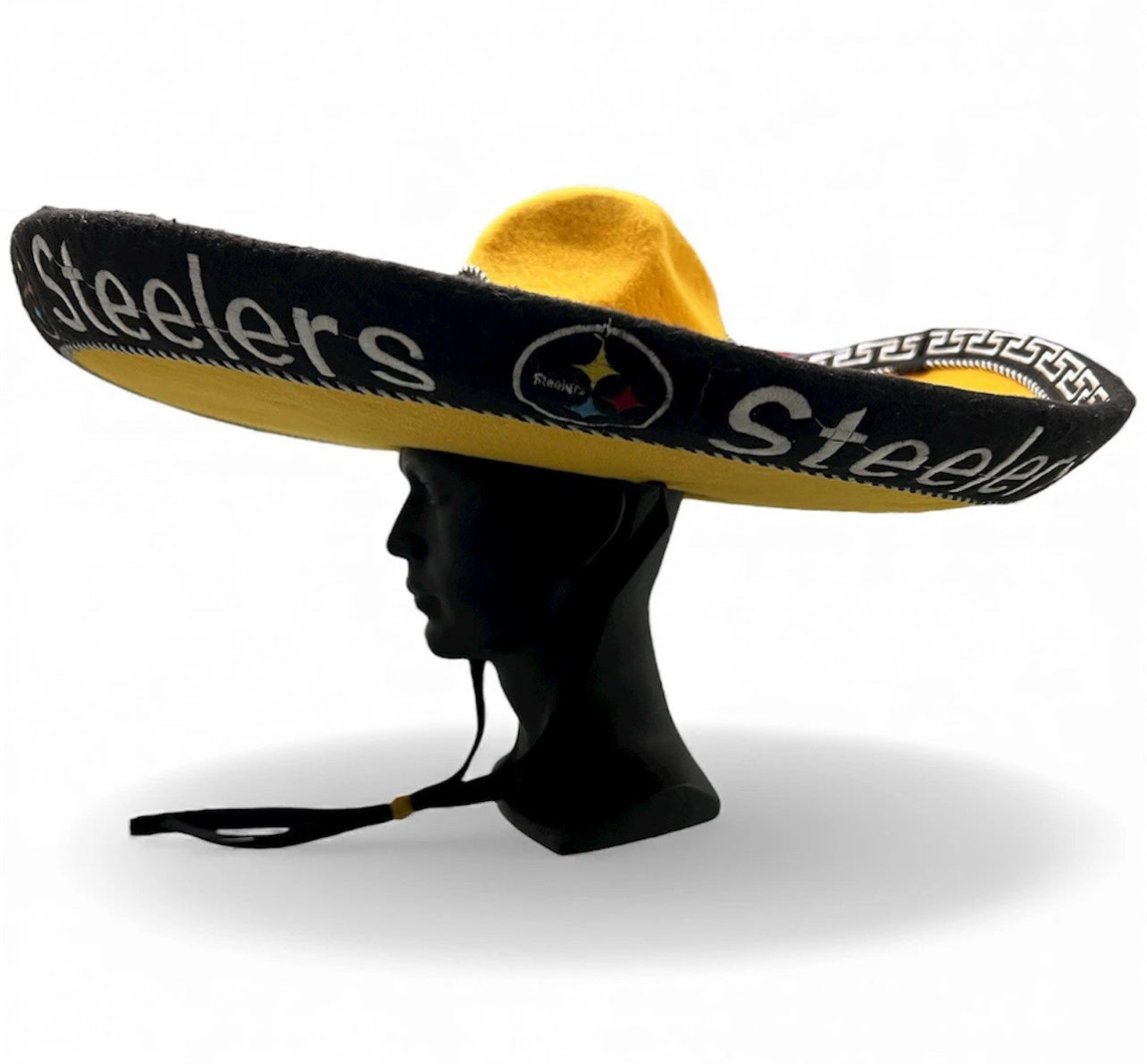 Pittsburgh Steelers Mexican Charro Hat Sombrero Mariachi Adult One Size