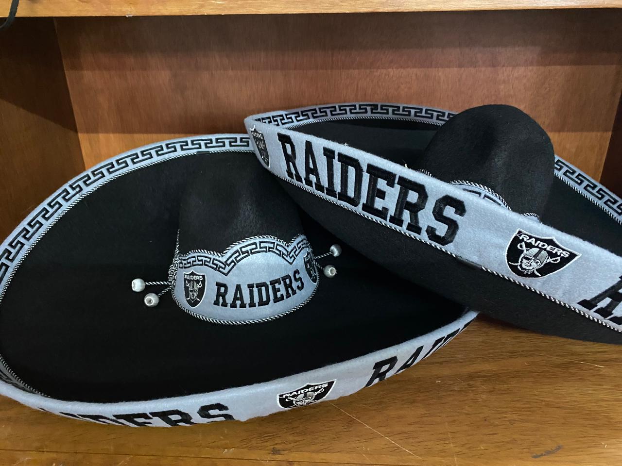 Las Vegas Raiders Mexican Charro Hat Sombrero Mariachi Adult One Size