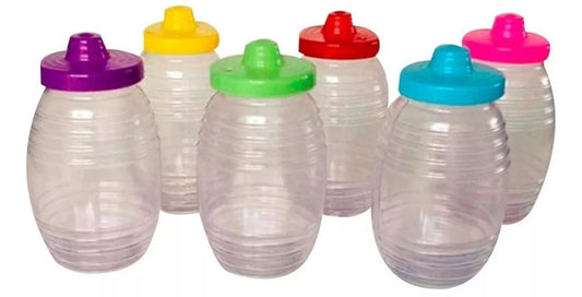 Vitroleros Aguas Frescas Plastic Set Of 20 Vitroleros 2 Liter Random Colors 64oz