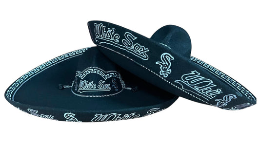 Chicago White Sox Mexican Charro Hat Sombrero Mariachi Adult One Size
