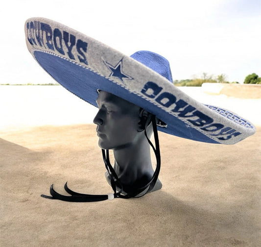 Dallas Cowboys Mexican Charro Hat Sombrero Mariachi Adult One Size