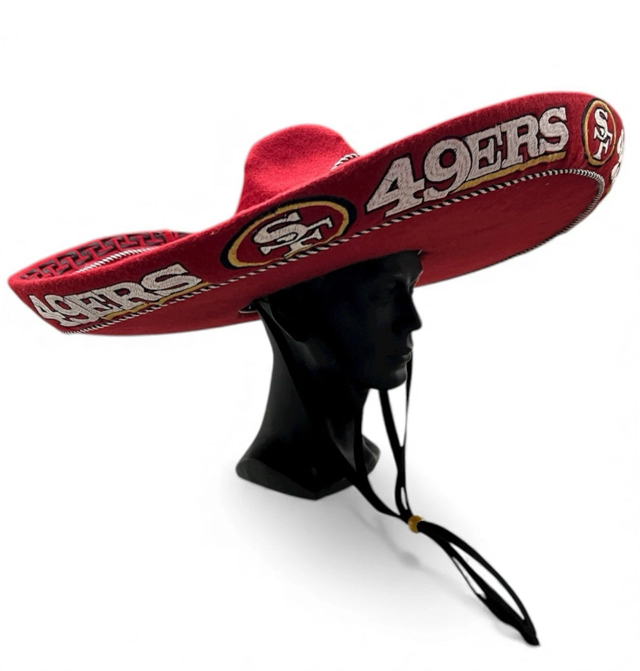 San Francisco 49ers Mexican Charro Hat Sombrero Mariachi Adult One Size