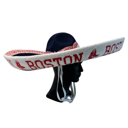 Boston Red Sox Baseball Mexican Charro Hat Sombrero Mariachi Adult One Size
