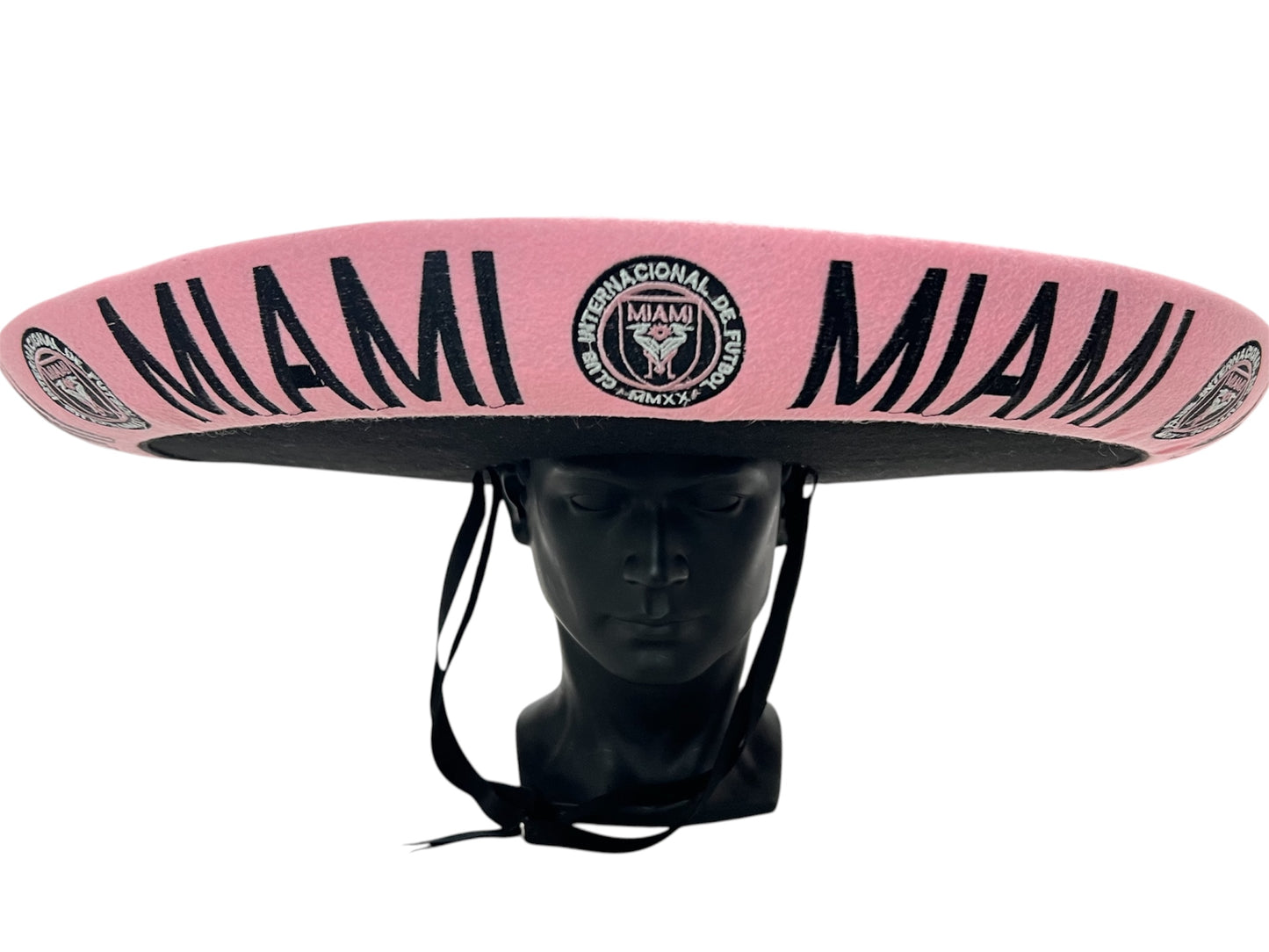 Inter Miami Futbol Soccer Mexican Charro Hat Sombrero Mariachi Adult One Size MLS
