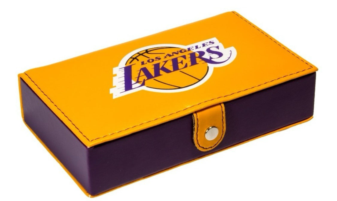 Dominoes Casino Set Los Angeles Lakers Dominoes + Cubilete Domino